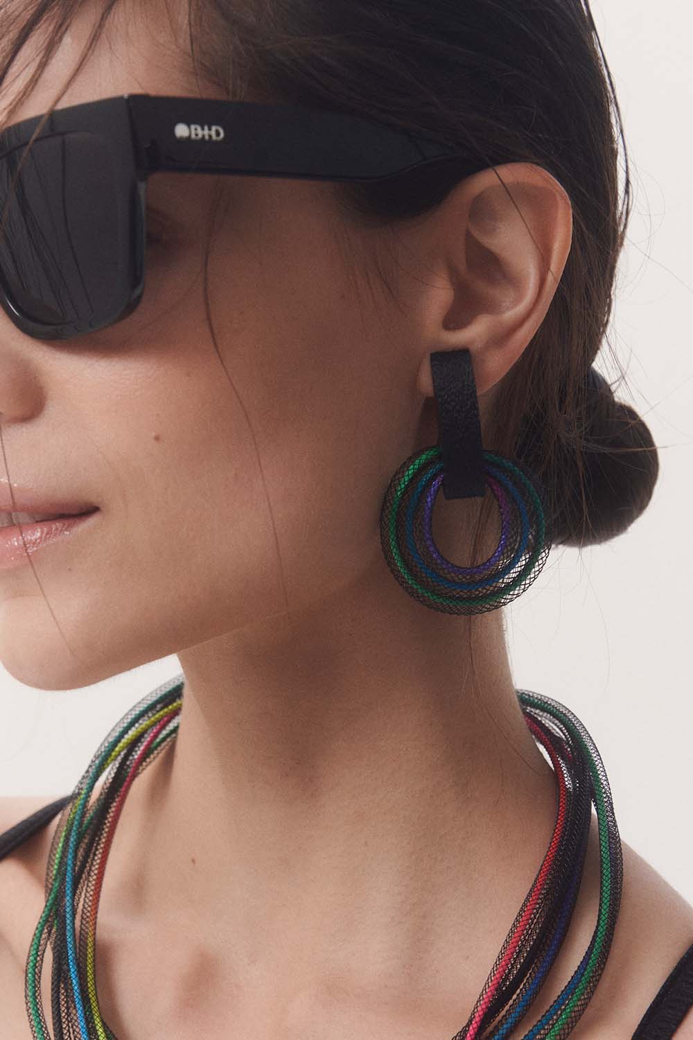 Life Circle Earrings - Rainbow