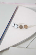 Audrey Circle Tiny Earrings
