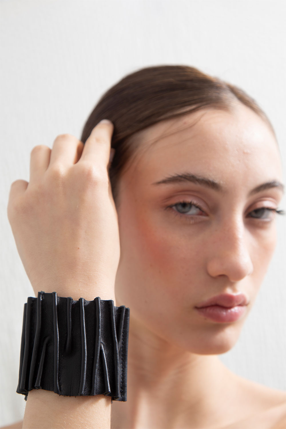 Bauhaus Stitch Bracelet - Black