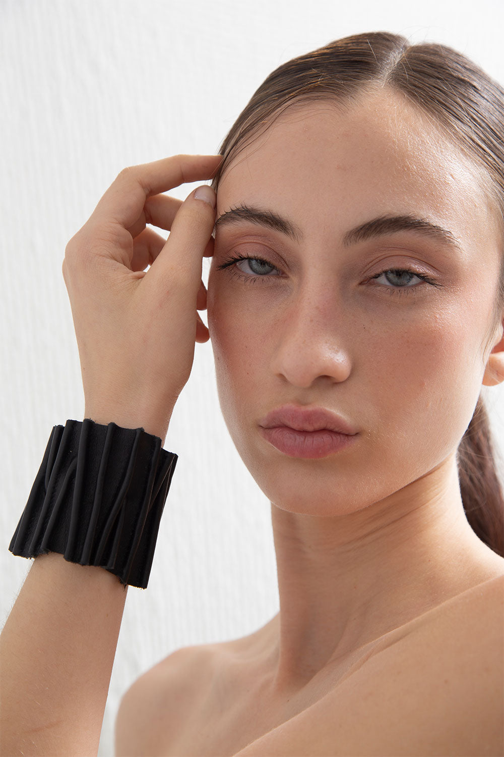 Bauhaus Stitch Bracelet - Black