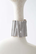 Bauhaus Stitch Bracelet - Silver