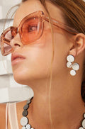 Abstraction Earrings Small - Silver