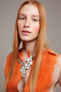 Abstraction Necklace V - Silver