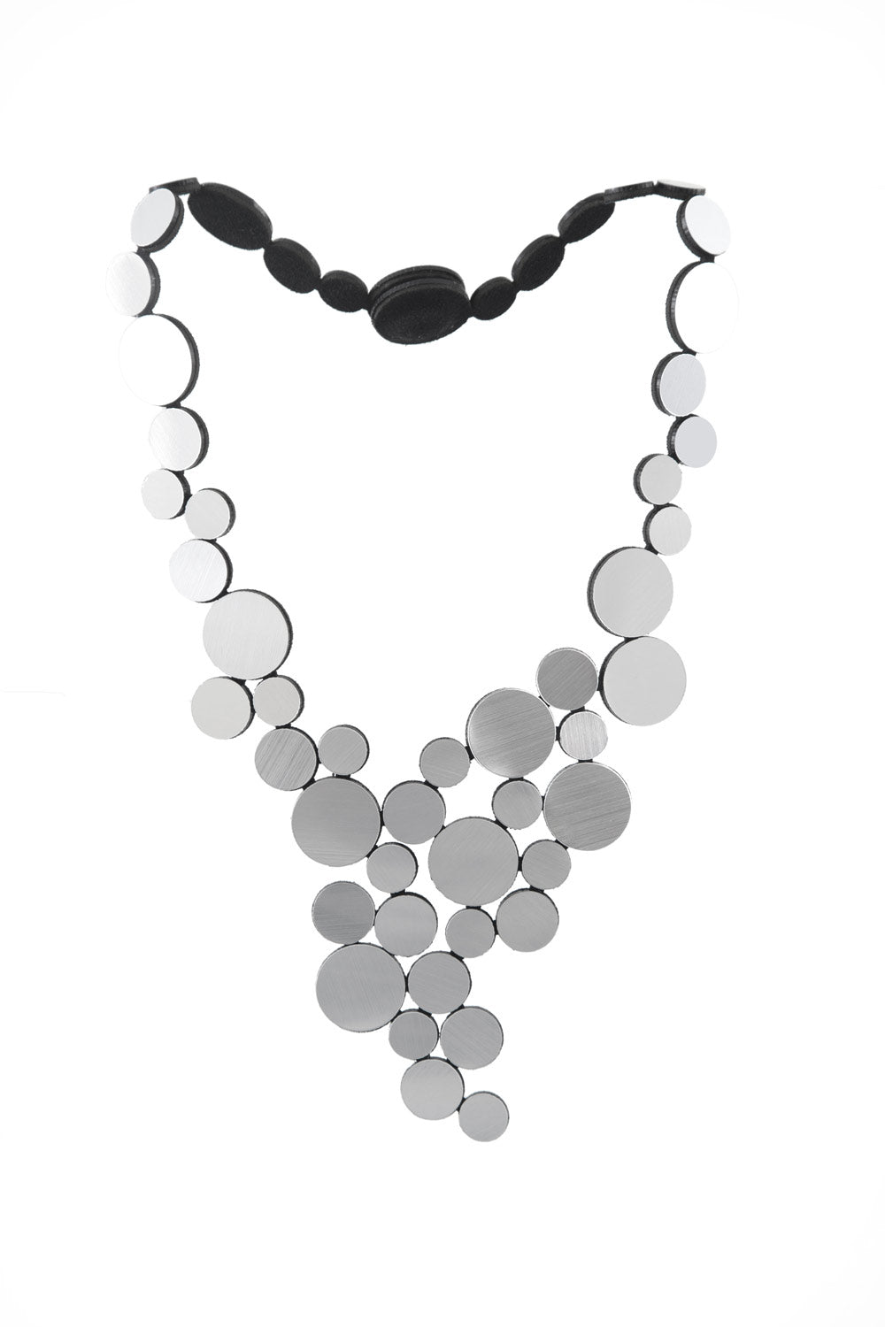 Abstraction Necklace V - Silver