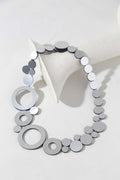Abstraction Necklace New - Silver