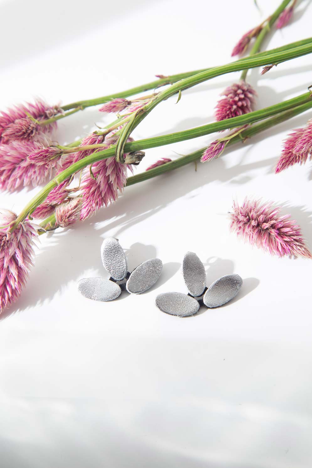 Emma Earrings Small - Silver