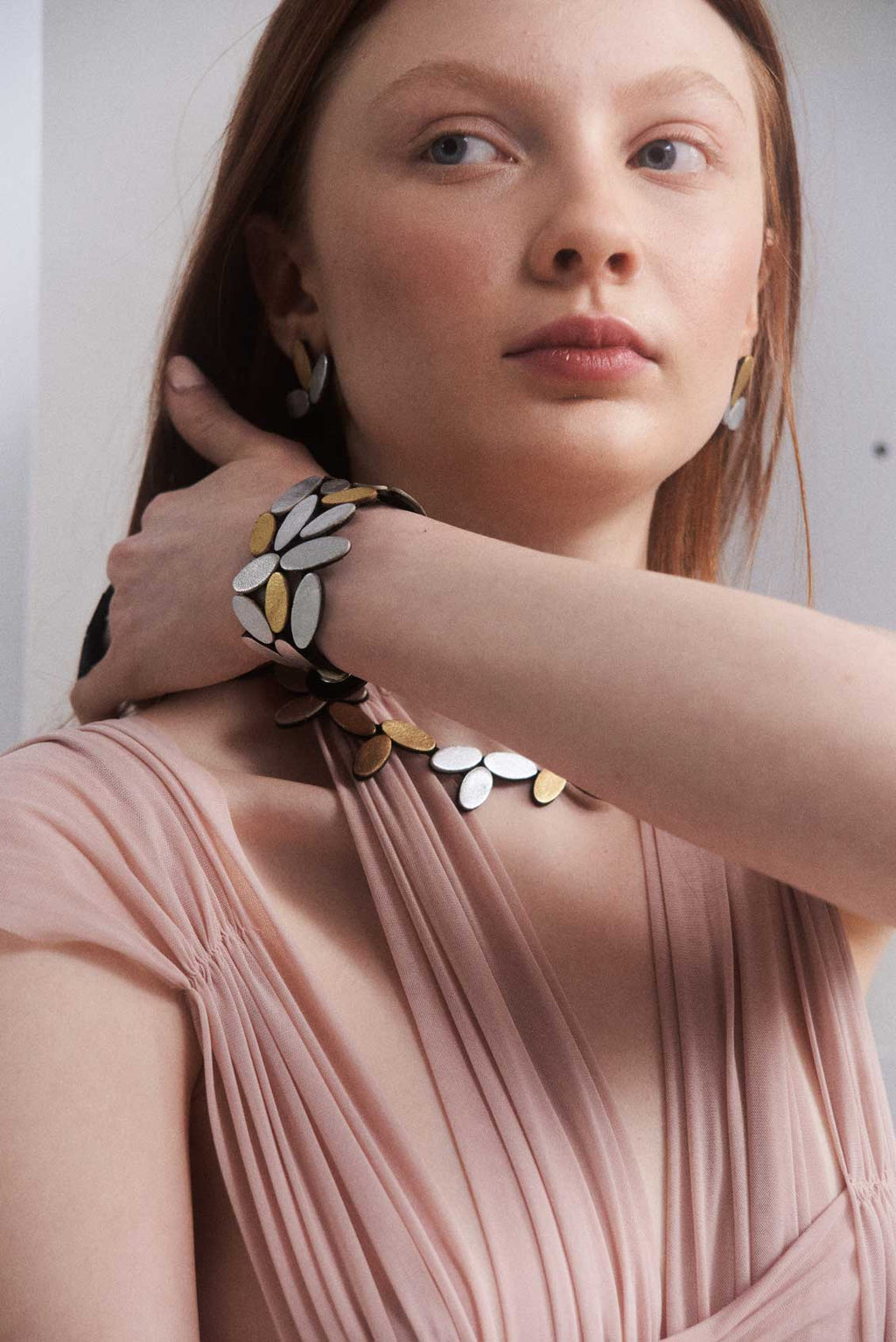 Emma Bracelet Medium - Silver /Gold