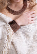 Emma Bracelet Scales - Brown