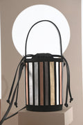 Pre-Order - Rainbow Bucket Leather Bag - Metallic Colors