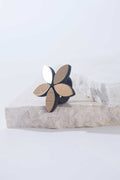 Kate Leaves Flower Ring - Gold