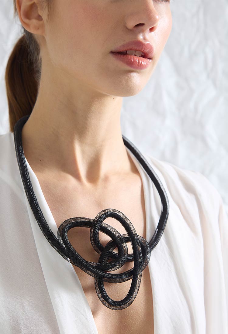 Life Short Necklace - Black