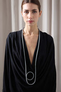 Life Long Necklace - Black/White