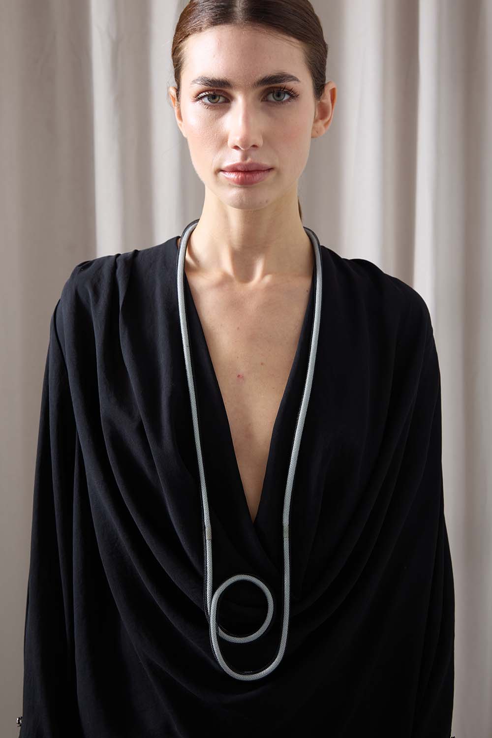 Life Long Necklace - Black/White