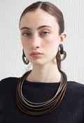 Life Necklace Round - Metallics