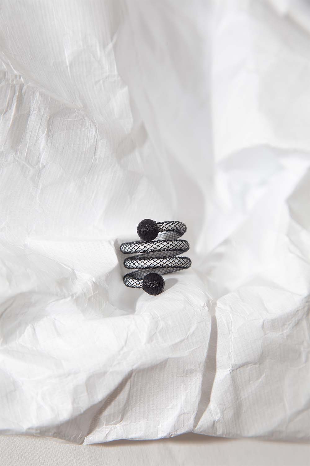Life Ring Spiral - Black/White