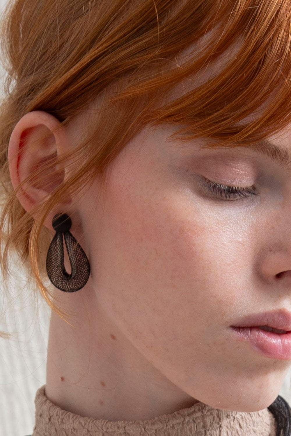 Life Drop Earrings Small - Mink