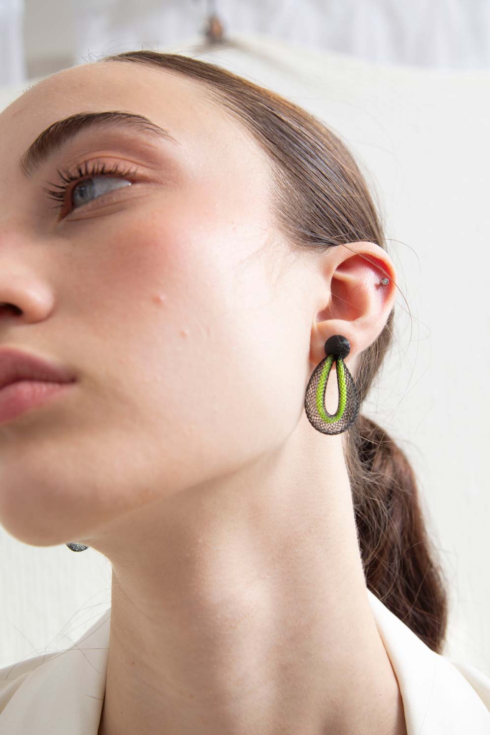 Pendientes Life Drop Small - Amarillo
