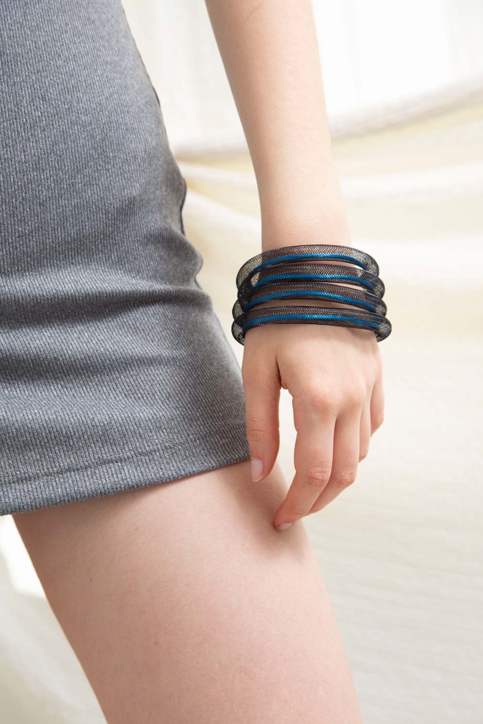 Life Bracelet 4 Layers - Blue