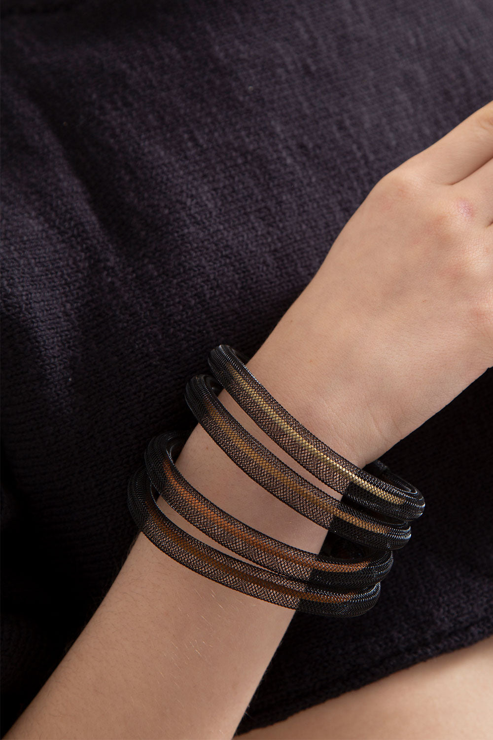 Life Bracelet 4 Layers - Metallics