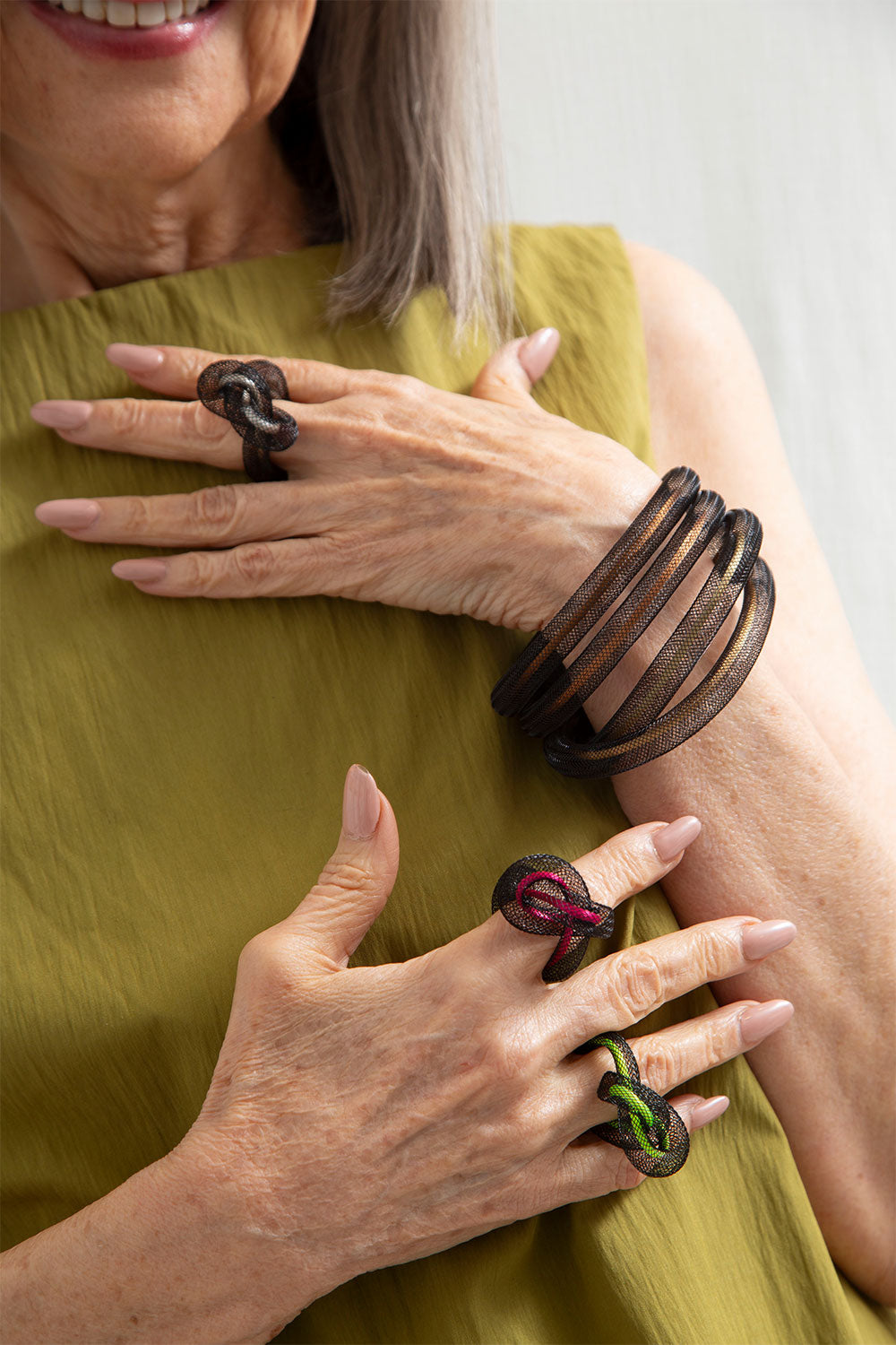 Life Bracelet 4 Layers - Metallics