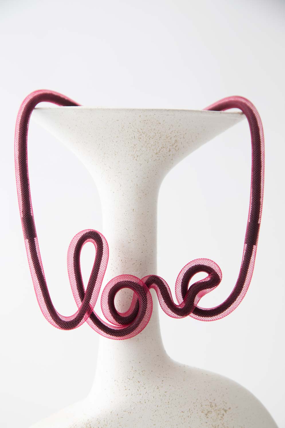Life Necklace Love - Burgundy