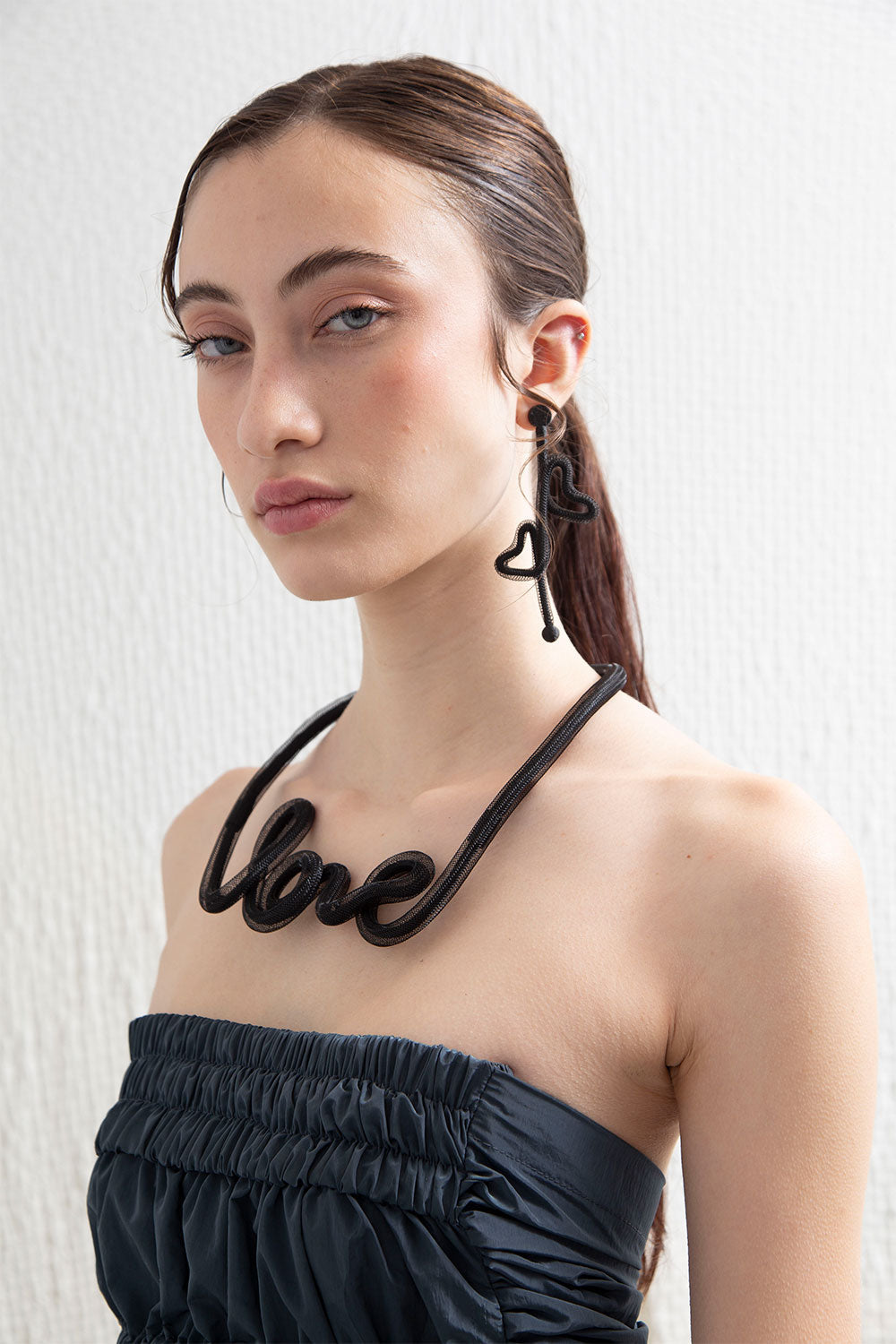 Life Necklace Love - Black