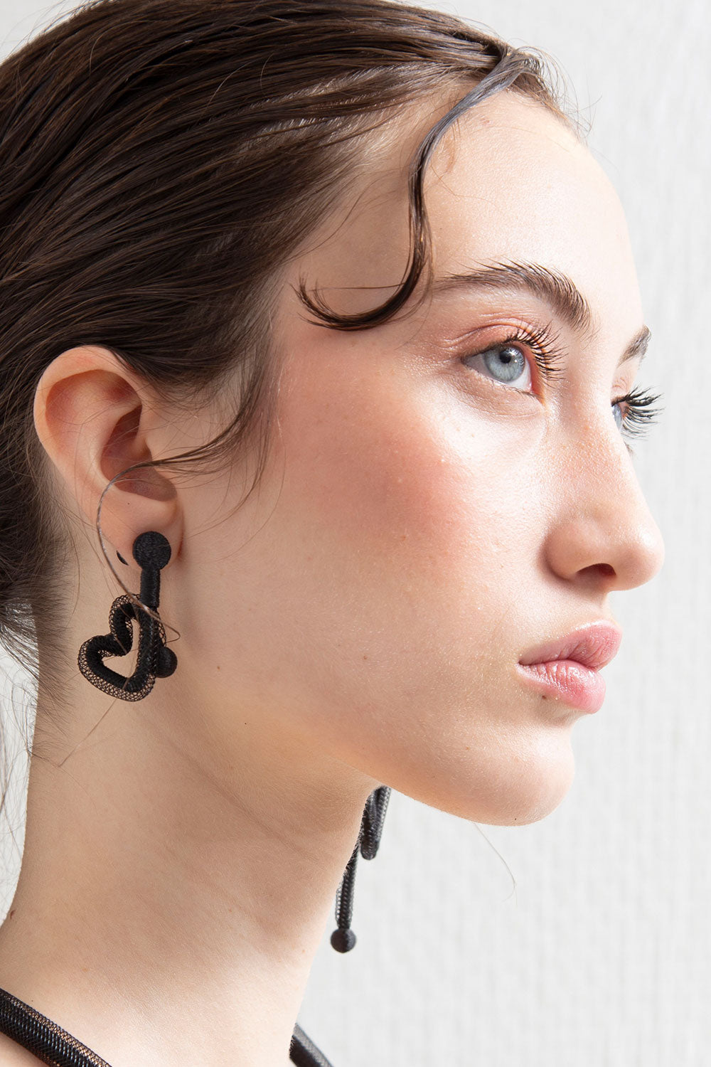 Life Earrings Love - Black