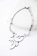 Mies Orbit Necklace Large - Silver