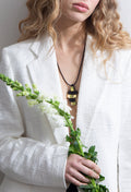 Piet Pendant - Black/Gold