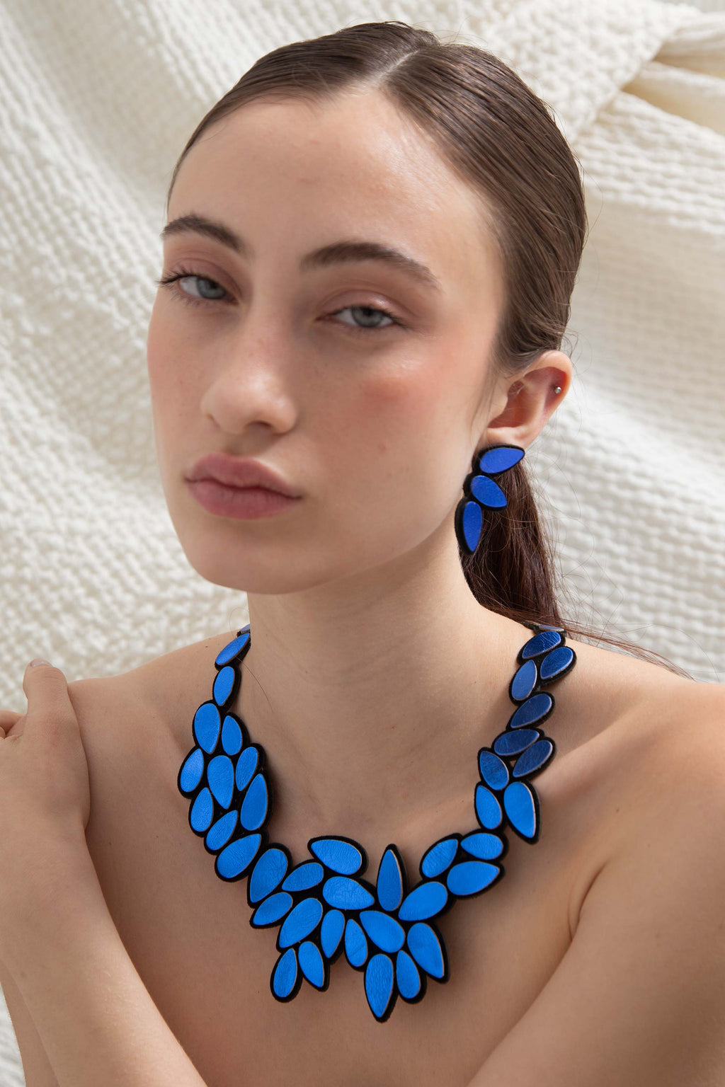 Raindrop Earrings Small - Blue