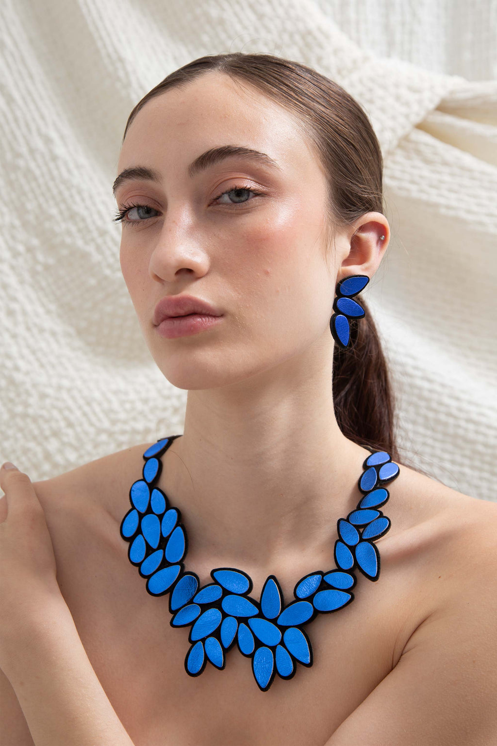 Raindrop Earrings Small - Blue