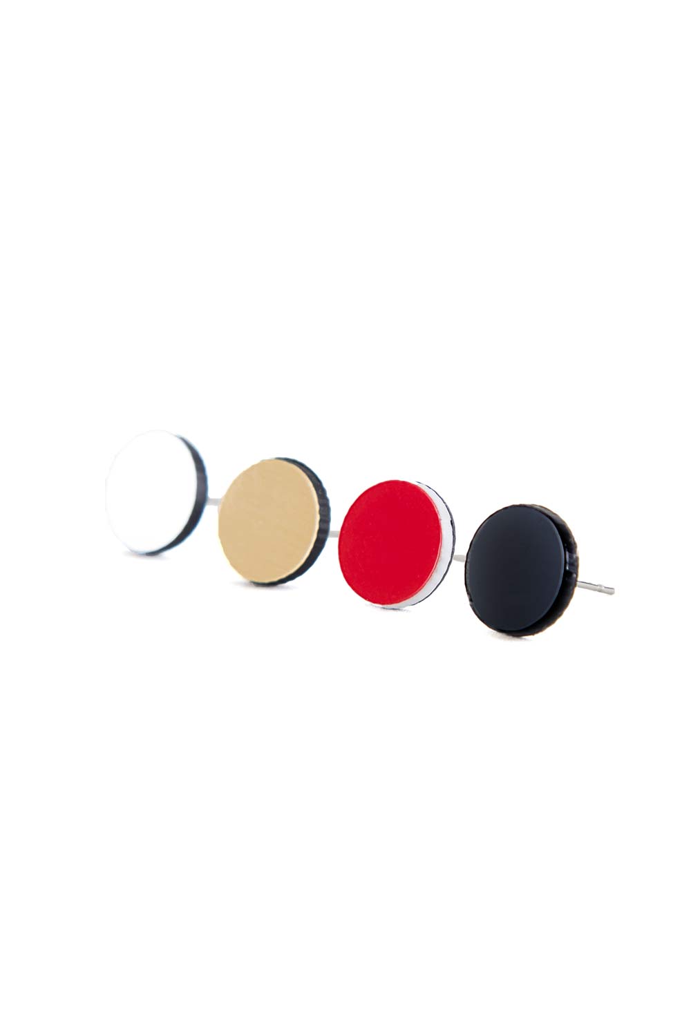 Audrey Circle Tiny Earrings