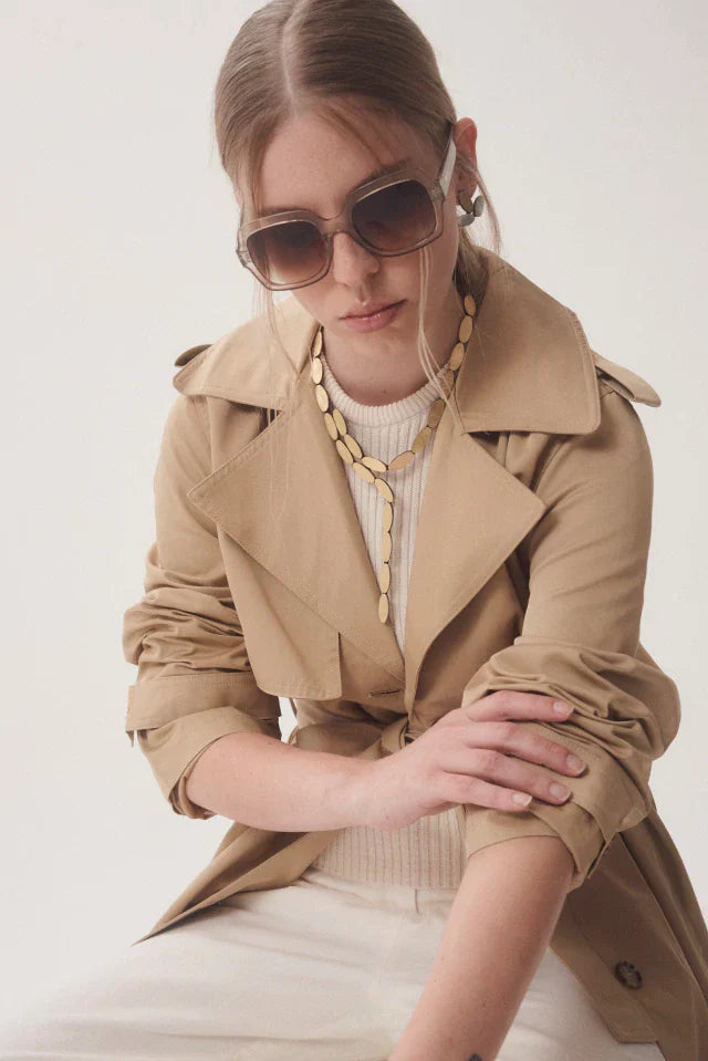 Emma Y Necklace -  Gold