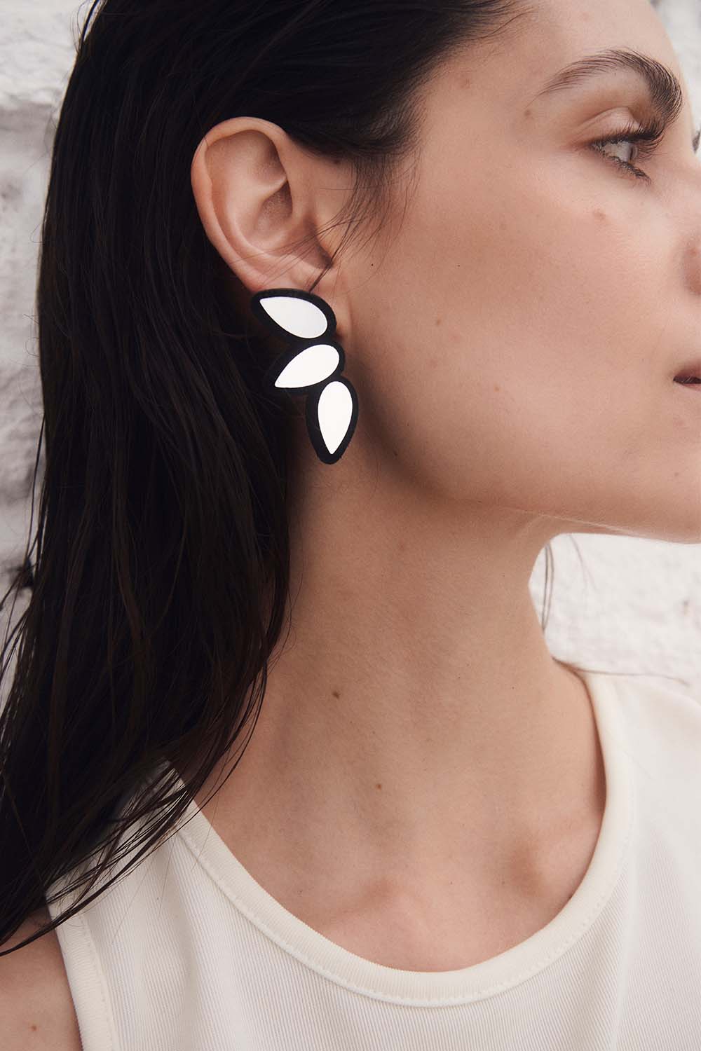 Raindrop Earrings Small - Silver